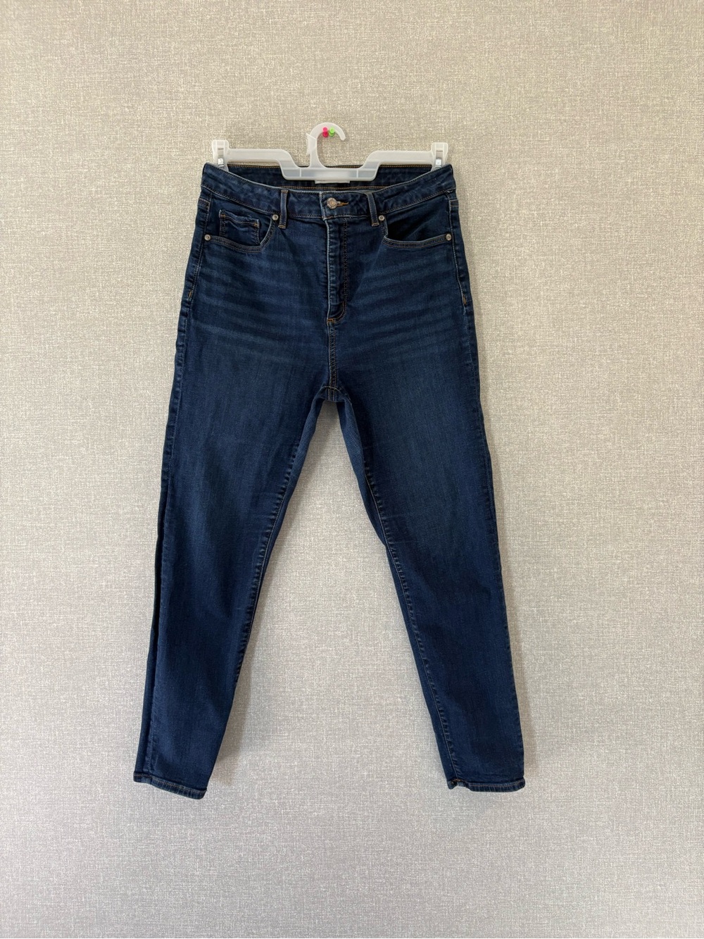 LOFT Dark Blue Skinny Jeans